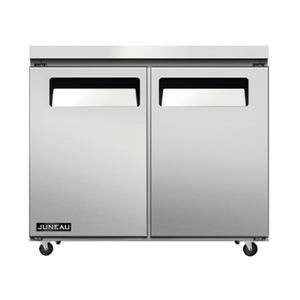 OMCAN 58012 Juneau 36"W Two-Section Reach-In Undercounter Refrigerator
