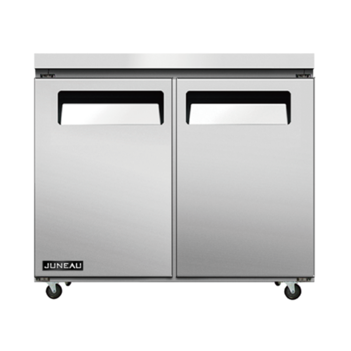 OMCAN 58012 Juneau 36"W Two-Section Reach-In Undercounter Refrigerator