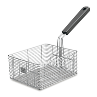 Waring LFB10 4.0 lb. Large Steel Wire Fryer Basket for 10-lb Fryers
