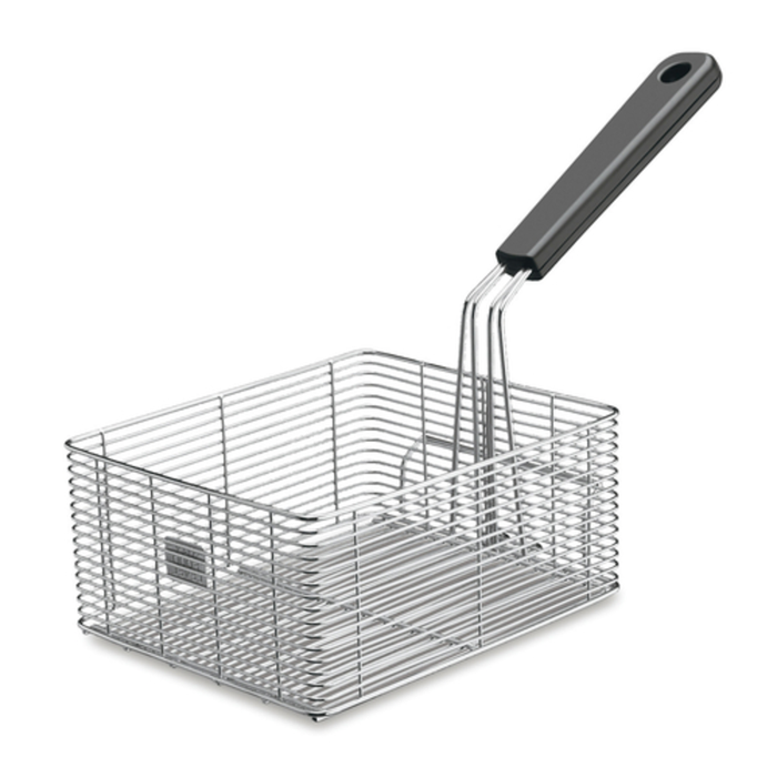 Waring LFB10 4.0 lb. Large Steel Wire Fryer Basket for 10-lb Fryers