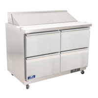 Arctic Air AST(D)48R 48.25-Inch Refrigerated Sandwich Salad Prep Table