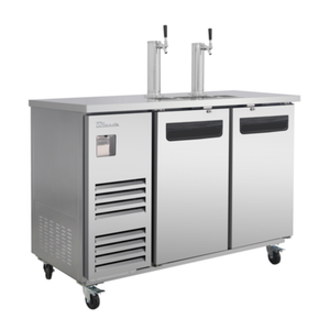 Blueair BLKC59-2S-HC 58.75-Inch Draft Beer Cooler