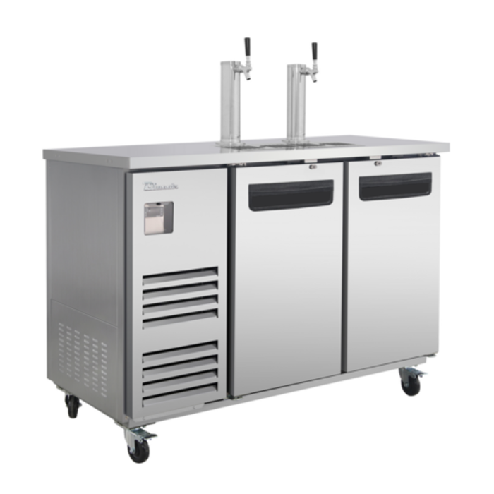 Blueair BLKC59-2S-HC 58.75-Inch Draft Beer Cooler