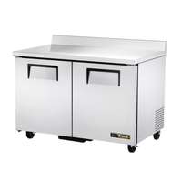 True TWT-48F-HC 48-Inch Solid Door Work Top Freezer