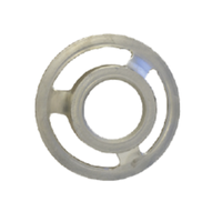OMCAN 10053 Cast Iron Grinder Head Ring Replacement Part for meat grinder attachment, commercial kitchen grinder plate and knife retaining ring