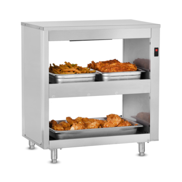 FWE HHS-IR-2-1220-2 Radiant Heated Holding Shelf 2-Tier 2-Pan