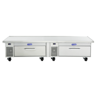 Randell FX-2CS-290 96"W Refrigerated / Freezer Chef Base