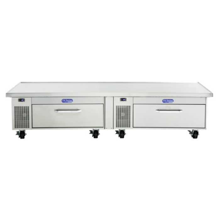 Randell FX-2CS-290 96"W Refrigerated / Freezer Chef Base