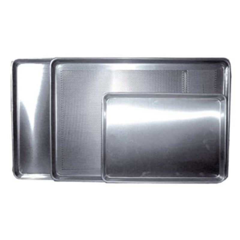 Quarter Size Aluminum Bun Pan Set Featuring Three Durable, Versatile Sizes For Efficient Baking And Roasting
