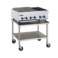 Royal RRB-30OB2 42" Gas Countertop Radiant Broiler Hotplate