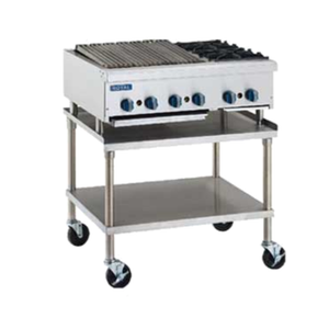 Royal RRB-30OB2 42" Gas Countertop Radiant Broiler Hotplate