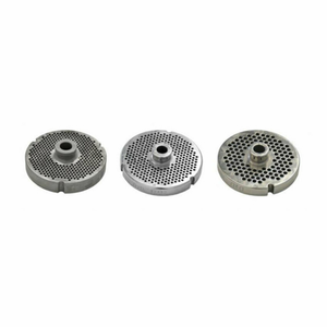 Omcan 45275 Plaque hachoir en acier inoxydable trempé #22 de 4,76 mm