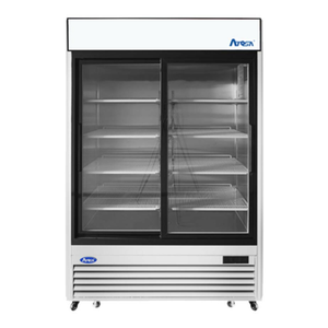 Réfrigérateur de présentation Atosa MCF8709GR, 138,2 cm de large, 127,1 litres
