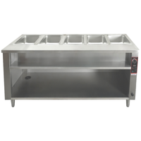 Omcan 48790 72-Inch Electric Steam Table 5-Pan Capacity