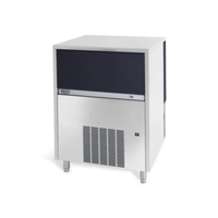 Brema TB1404AHC 297 Lb. Production Pebble-Style Ice Maker Machine front view, Italian-made commercial pebble ice maker for bars and restaurants