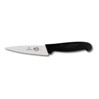 Victorinox 5.2033.12 5" L x 1-1/4" W Serrated Mini Chef's Knife