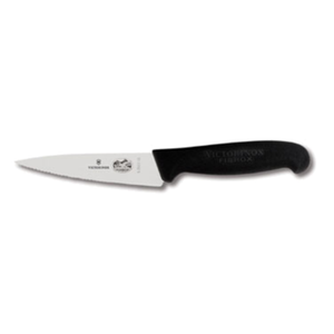 Victorinox 5.2033.12 5" L x 1-1/4" W Serrated Mini Chef's Knife