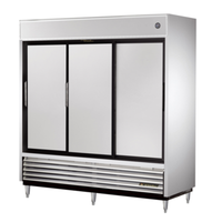 True Manufacturing TSD-69 78.13-Inch Reach-In Slide Door Refrigerator
