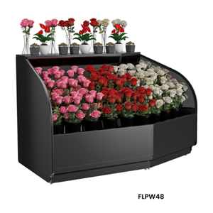 Structural Concepts FLPW48 Allure Self-Service Refrigerated Wedge Merchandiser 85-5/8"W