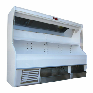 Howard McCray SC-P32E-8S-BINS-LED Vitrine réfrigérée ouverte pour fruits et légumes de 98 po de largeur