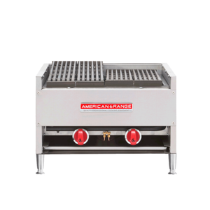 American Range AECB-54 60" Countertop Gas Lava Rock Charbroiler For Commercial Kitchens