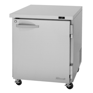 Turbo Air PUF-28-N 27.5" Undercounter Reach-In Freezer 6.8 cu. ft.