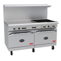 Royal RDR-4G36 60" Gas Restaurant Range with 4 Burners
