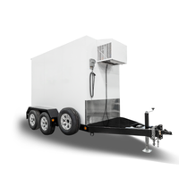 Leer 5x10 ADT 60 Inch Multi-Temperature Refrigerated Mobile Storage Trailer