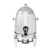 Omcan 46449 12L Stainless Steel Coffee Chafer Urn Beverage Dispenser For Hot And Cold Beverages