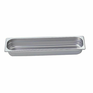 Omcan 80616 Stainless Steel Steam Table Pan 1/6 Size 6" Deep stainless hotel pan for buffet line and commercial kitchen food holding