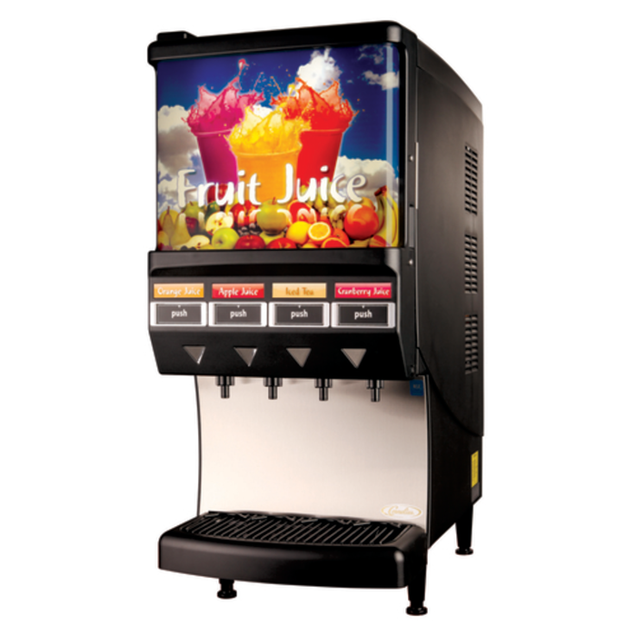 Cornelius 721Q04101JU1 Quest Elite 4000 4-Flavor Countertop Juice Dispenser