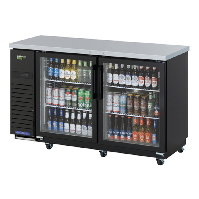 Turbo Air TBB-24-60SGD-N 61" Glass Door Back Bar Cooler