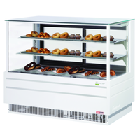Turbo Air TCGB-60UF-DR-W(B) 60-1/2"W Non-Refrigerated Dry Bakery Display Case