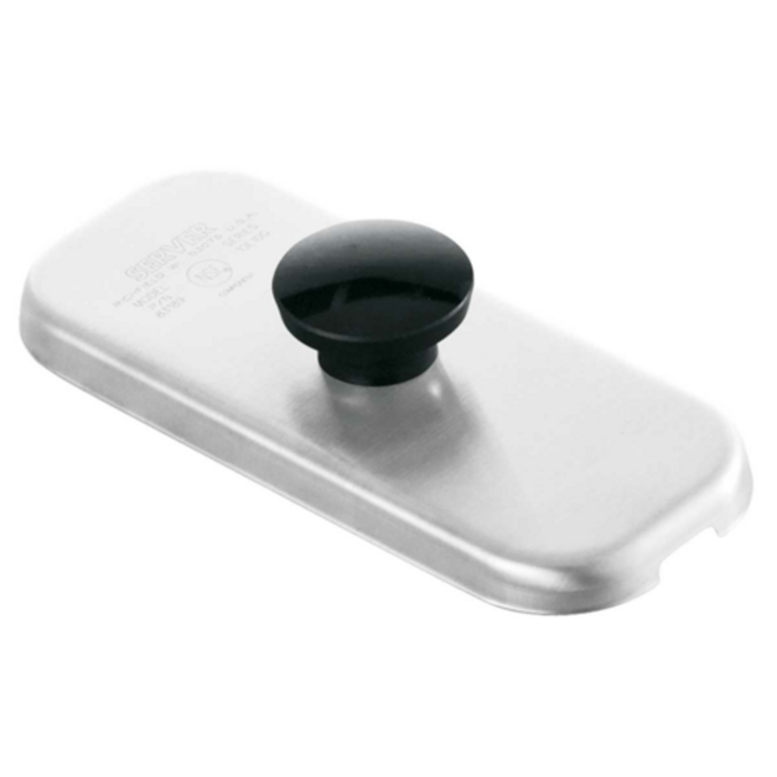 Server Products 83189 Stainless Steel Slim Fountain Jar Lift-Off Lid