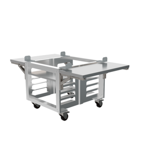Cadco OST-34A-CS-FUS 46.13" Mobile Heavy-Duty Oven Equipment Stand