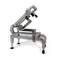 Nemco 55975-1SC-CHT Easy Chicken Slicer™ 3/8" Scalloped Cut