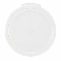 Couvercle rond blanc Omcan 80166 pour récipients de 2 et 4 pintes