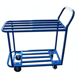 Omcan 48655 39-1/4"L x 19"W Welded Stocking Utility Cart 600 lb.