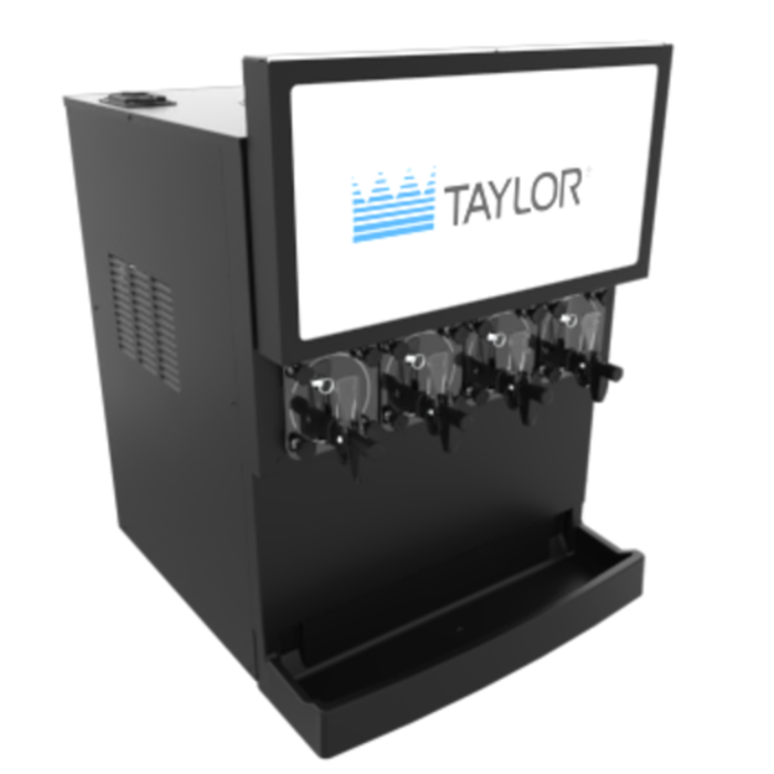 Taylor C394 28 Qt. Four Flavor Frozen Carbonated Beverage Machine
