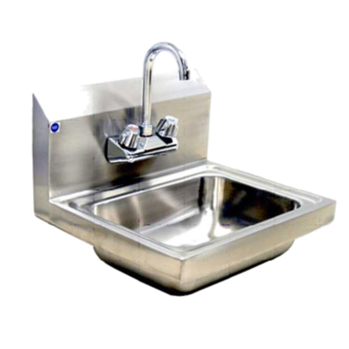 Blueair BSH-14-SP 18" x 15.4" Stainless Steel Hand Sink