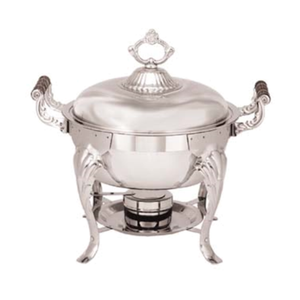 Camelot CAM-5 Sculptured Series Round Chafing Dish 5 Quart