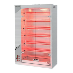 Dorégrill MAG 40/6 S 40.25" Electric Rotisserie Oven, 24 Chicken Capacity