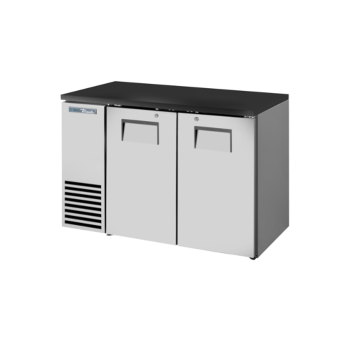 Réfrigérateur de bar arrière True Refrigeration de 48 pouces avec porte pleine