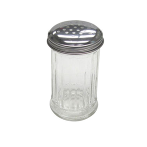 PSJ-12PT Sugar Pourer Shaker with Stainless Perforated Top 12 oz.