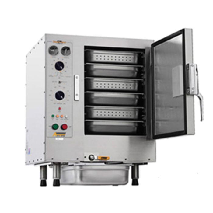 AccuTemp S62403D110 6 Pan Electric Boilerless Convection Countertop Steamer