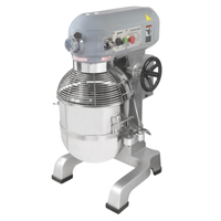 Black Diamond BDPM-30 30 Qt Planetary Floor Mixer Gray