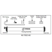 Antunes 7002140 VZN Ultrafilter Housing Kit For Multiple Applications