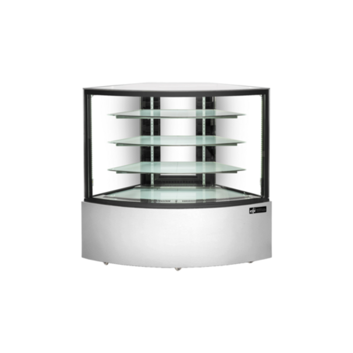 EFI CGCRM-5956 58.4 Inch Refrigerated Corner Display Case