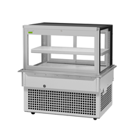 Turbo Air TBP48-46FDN Vitrine de boulangerie réfrigérée encastrable de 12,4 pi³ (50 po de largeur)