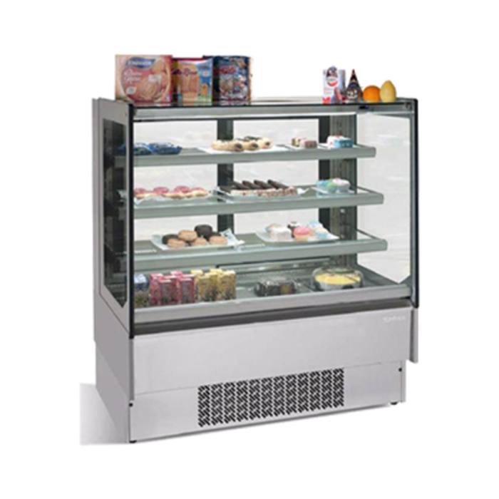 Infrico IDC-VON09PR Vitrine réfrigérée à fond plat pour boulangerie de 283 litres